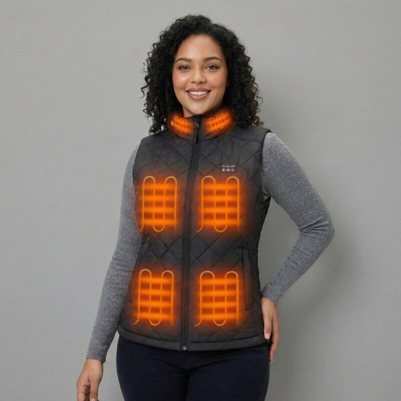 les meilleurs gilets chauffants femme