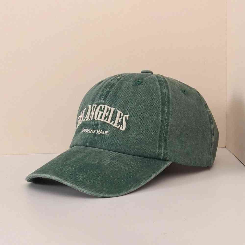 Casquette Baseball Vintage En Coton – Style Classique Réglable, Unisexe, Pour Sorties Décontractées