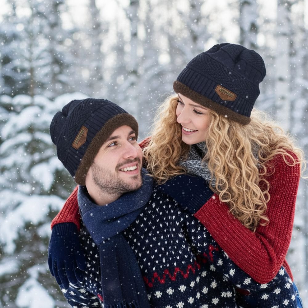 Bonnet Doublé en Polaire Unisexe Deux