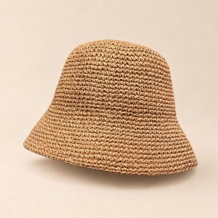 Bob crochet femme camel
