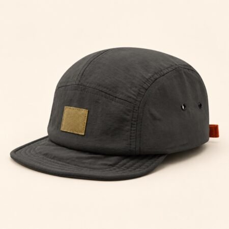 Casquette 5 panel gris foncé