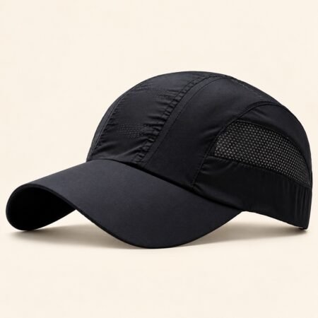 Casquette anti transpiration noir