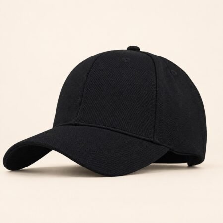 Casquette grande taille (jusqu'à 67 cm) noir