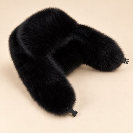 Chapka femme fausse fourrure noir